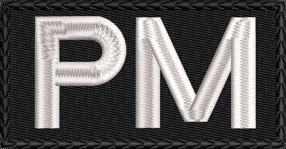 Emblema Politia Militara (PM)